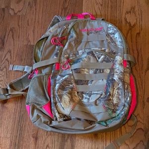 Field line Camo Pink Backpack full size